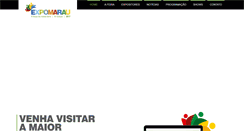 Desktop Screenshot of expomarau.com.br
